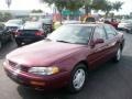 1996 Ruby Red Pearl Toyota Camry XLE V6 Sedan  photo #1