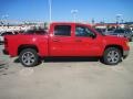 2010 Fire Red GMC Sierra 1500 SLE Crew Cab  photo #4