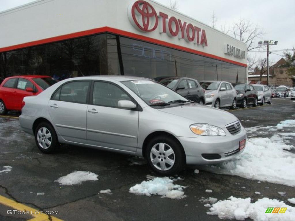 Silver Streak Mica Toyota Corolla