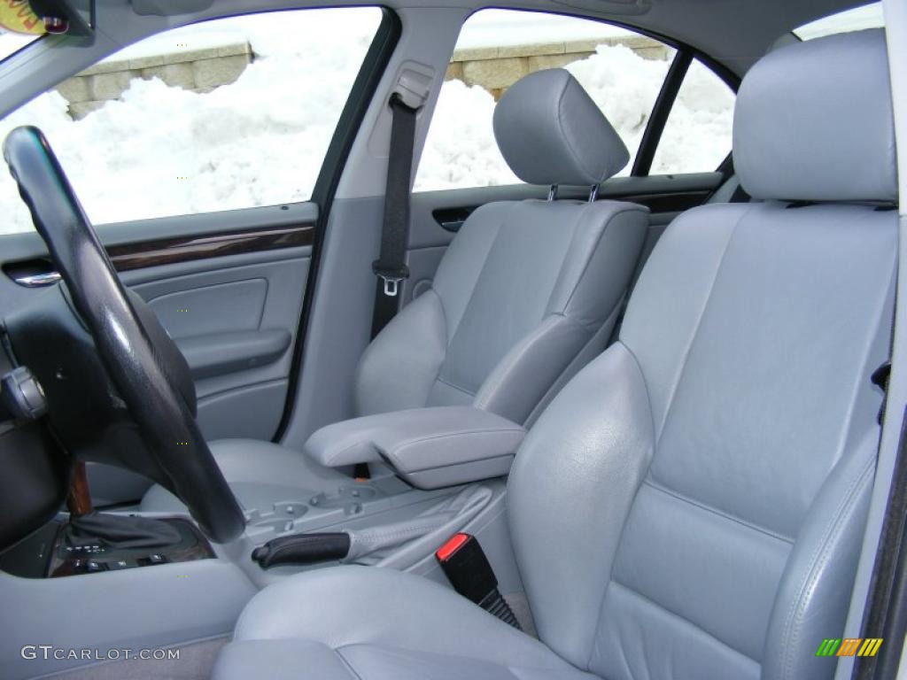 2001 3 Series 325i Sedan - Titanium Silver Metallic / Grey photo #16