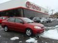 2007 Impulse Red Pearl Toyota Corolla LE  photo #1