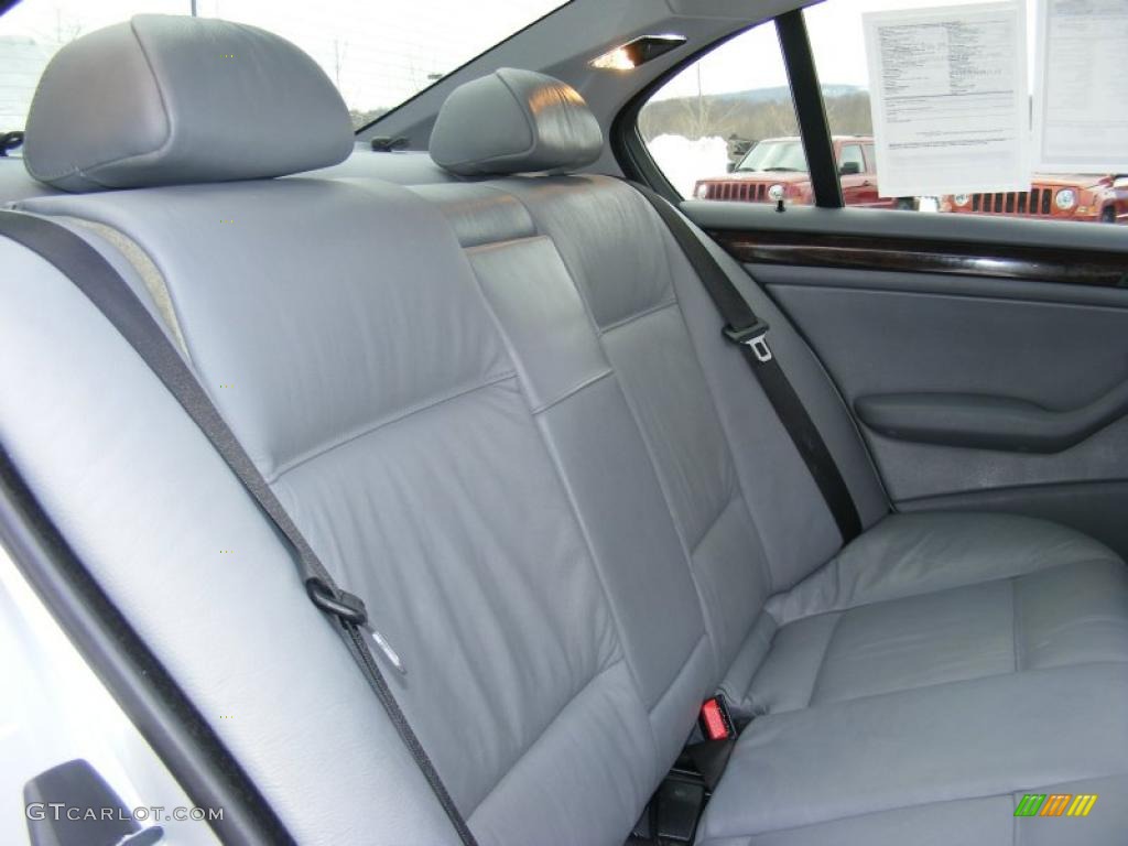 2001 3 Series 325i Sedan - Titanium Silver Metallic / Grey photo #26