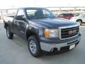 2010 Storm Gray Metallic GMC Sierra 1500 Regular Cab 4x4  photo #2