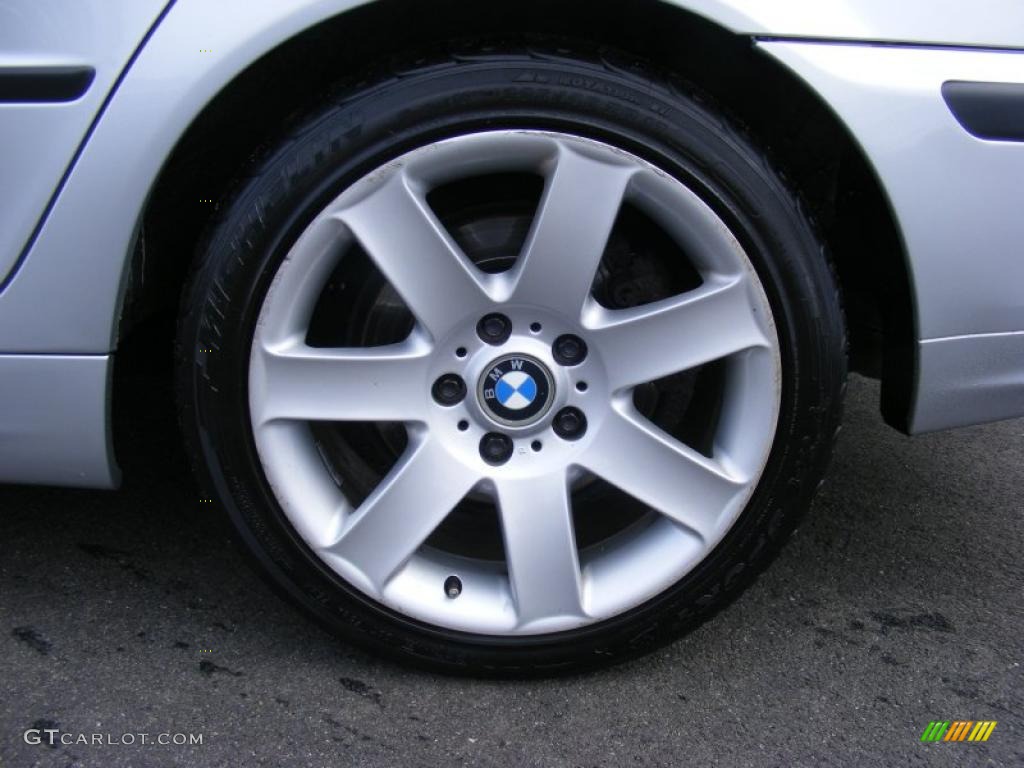 2001 3 Series 325i Sedan - Titanium Silver Metallic / Grey photo #37
