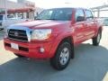 2007 Radiant Red Toyota Tacoma V6 SR5 PreRunner Double Cab  photo #1