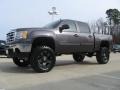 2010 Storm Gray Metallic GMC Sierra 1500 SLE Crew Cab 4x4  photo #7