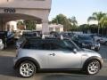 2007 Pure Silver Metallic Mini Cooper S Hardtop  photo #2