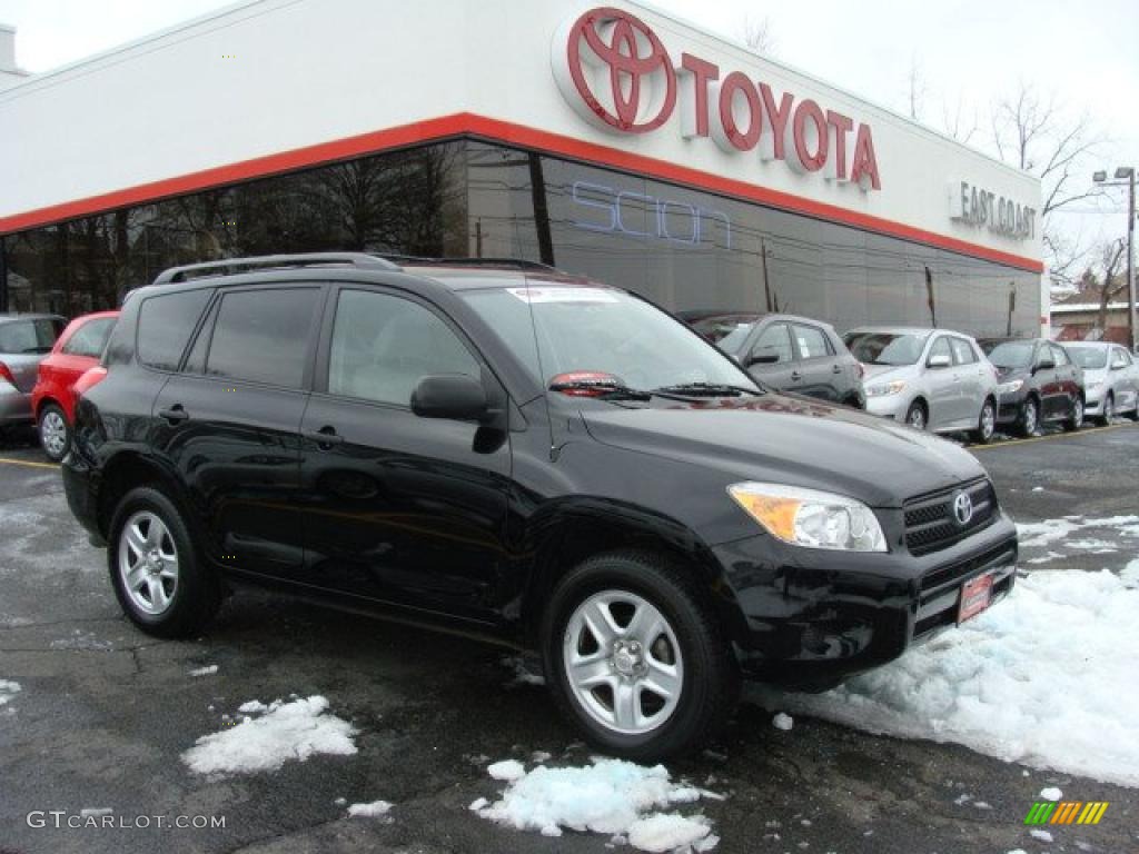 2008 RAV4 4WD - Black / Ash photo #1
