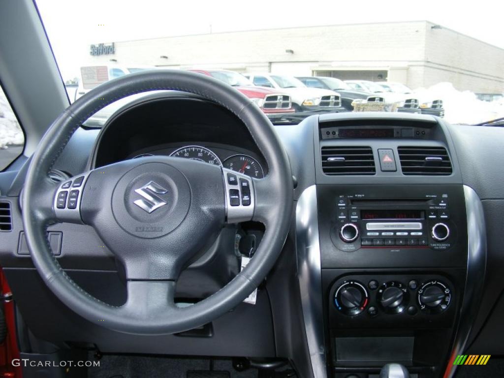 2007 SX4 Convenience AWD - Sunlight Copper Pearl / Black photo #13