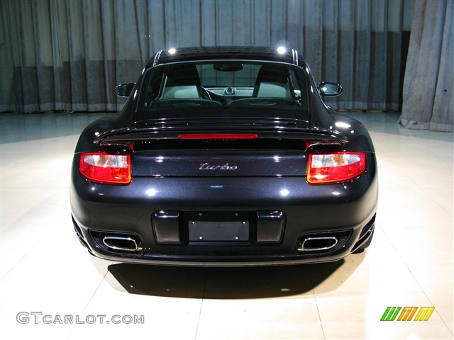 2007 911 Turbo Coupe - Black / Black photo #20
