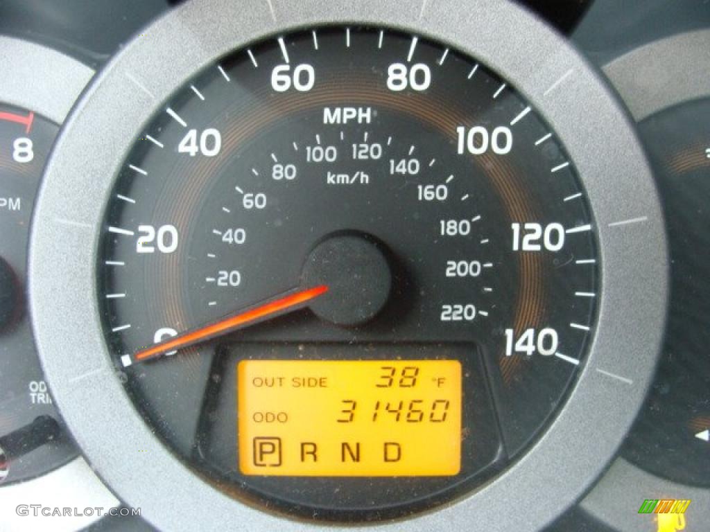 2008 RAV4 4WD - Black / Ash photo #10