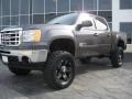 2010 Storm Gray Metallic GMC Sierra 1500 SLE Crew Cab 4x4  photo #24