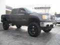 2010 Storm Gray Metallic GMC Sierra 1500 SLE Crew Cab 4x4  photo #25