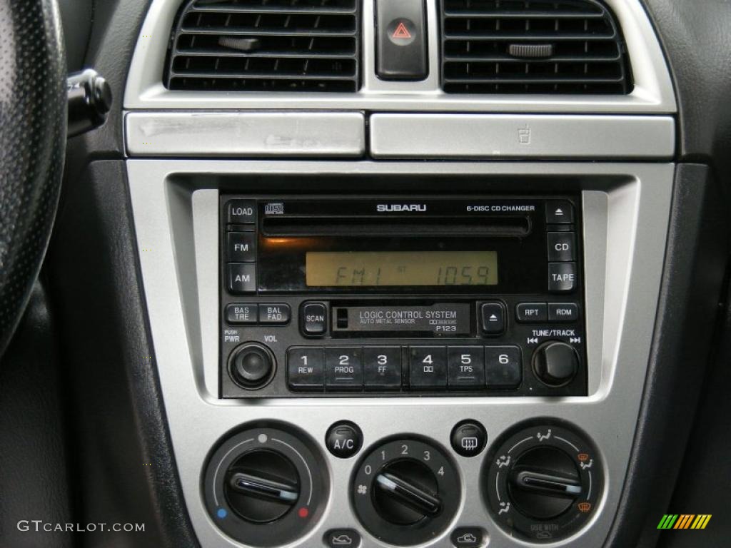 2003 Subaru Impreza WRX Wagon Audio System Photo #26011017