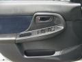 2003 Subaru Impreza Grey/Blue Interior Door Panel Photo