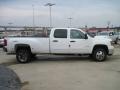 2009 Summit White GMC Sierra 3500HD SLT Crew Cab 4x4 Dually  photo #4