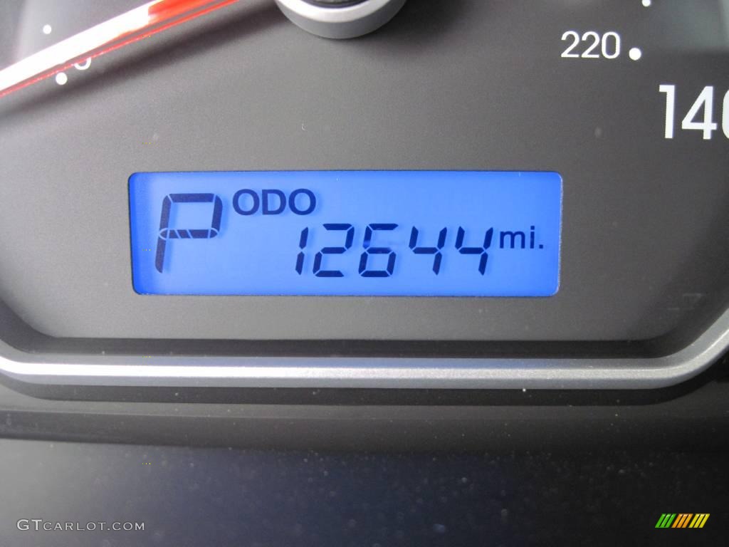 2009 Elantra SE Sedan - Black Pearl / Gray photo #12