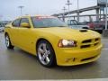 2007 Detonator Yellow Clearcoat Dodge Charger SRT-8 Super Bee  photo #2