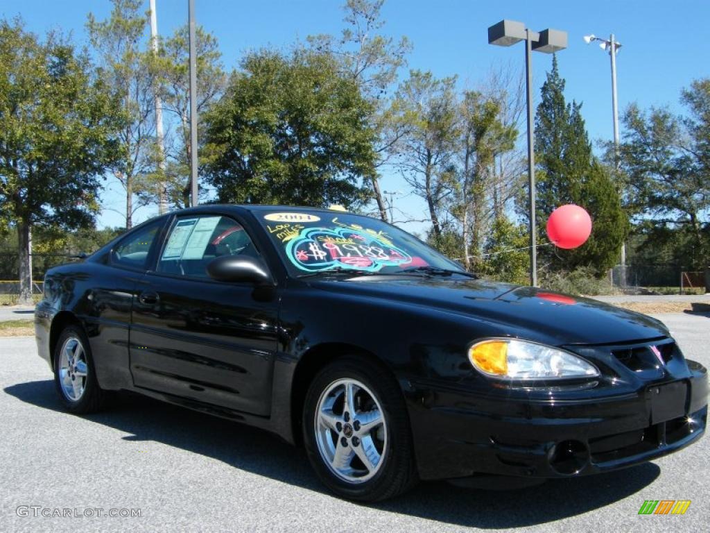 2004 Grand Am GT Coupe - Black / Dark Pewter photo #7