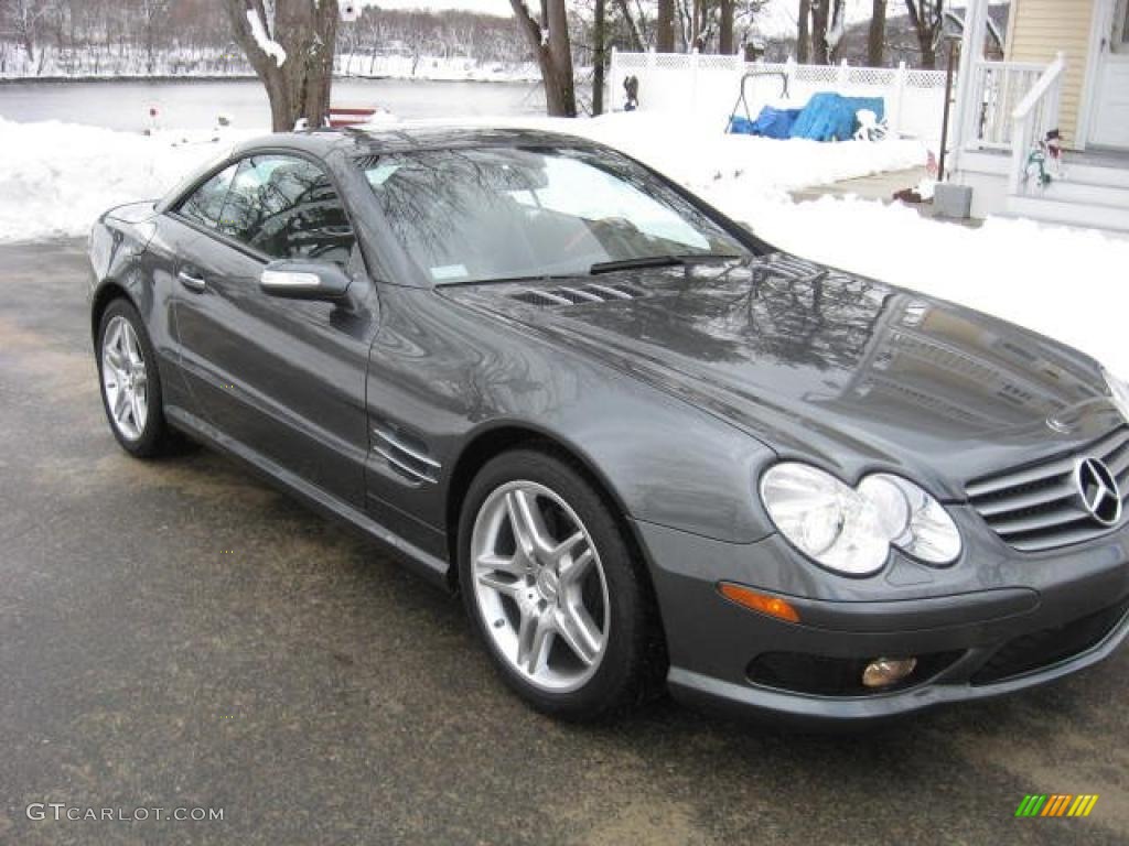 2006 SL 500 Roadster - designo Graphite Metallic / Charcoal photo #6