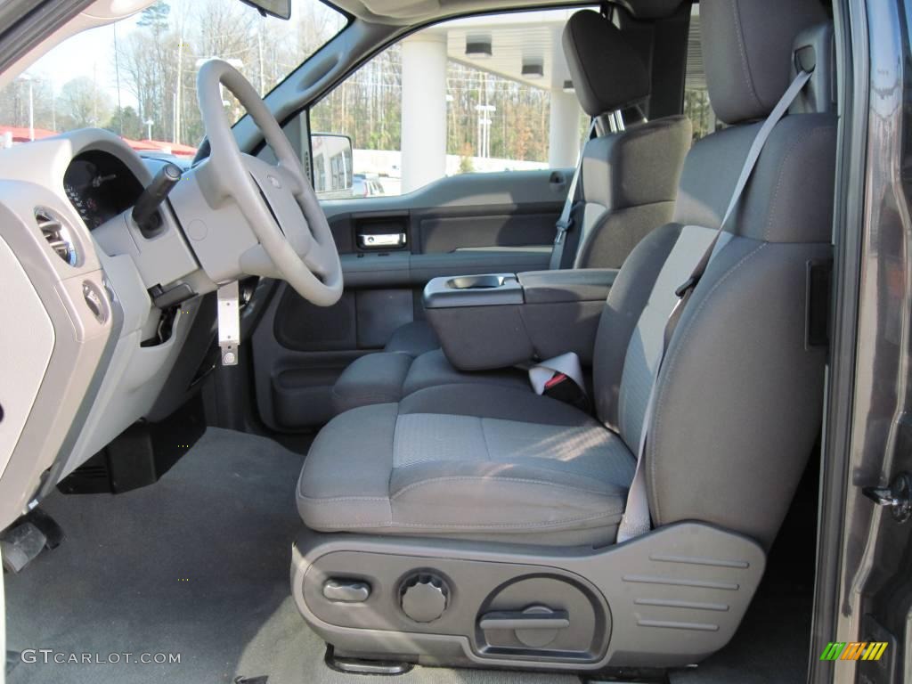 2006 F150 XLT SuperCab - Dark Shadow Grey Metallic / Medium Flint photo #8