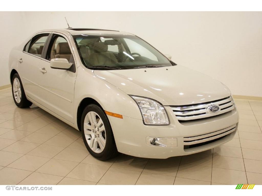 2008 Fusion SEL - Light Sage Metallic / Medium Light Stone photo #1