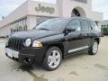 Brilliant Black Crystal Pearl 2010 Jeep Compass Limited