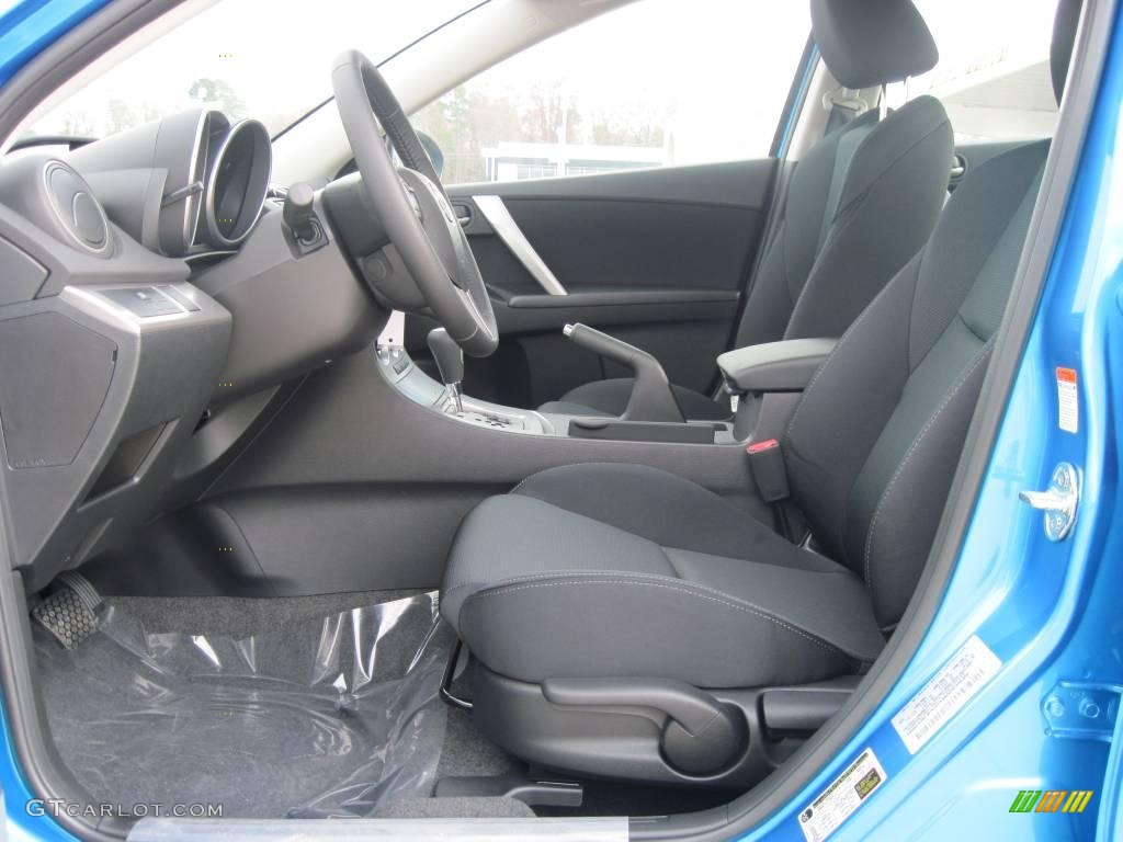 2010 MAZDA3 s Sport 4 Door - Celestial Blue Mica / Black photo #7