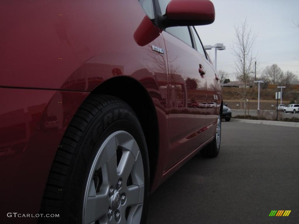 2008 Prius Hybrid - Barcelona Red Metallic / Gray photo #19