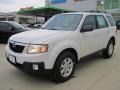 White Suede 2010 Mazda Tribute i Sport