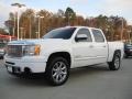 2008 Summit White GMC Sierra 1500 Denali Crew Cab  photo #1
