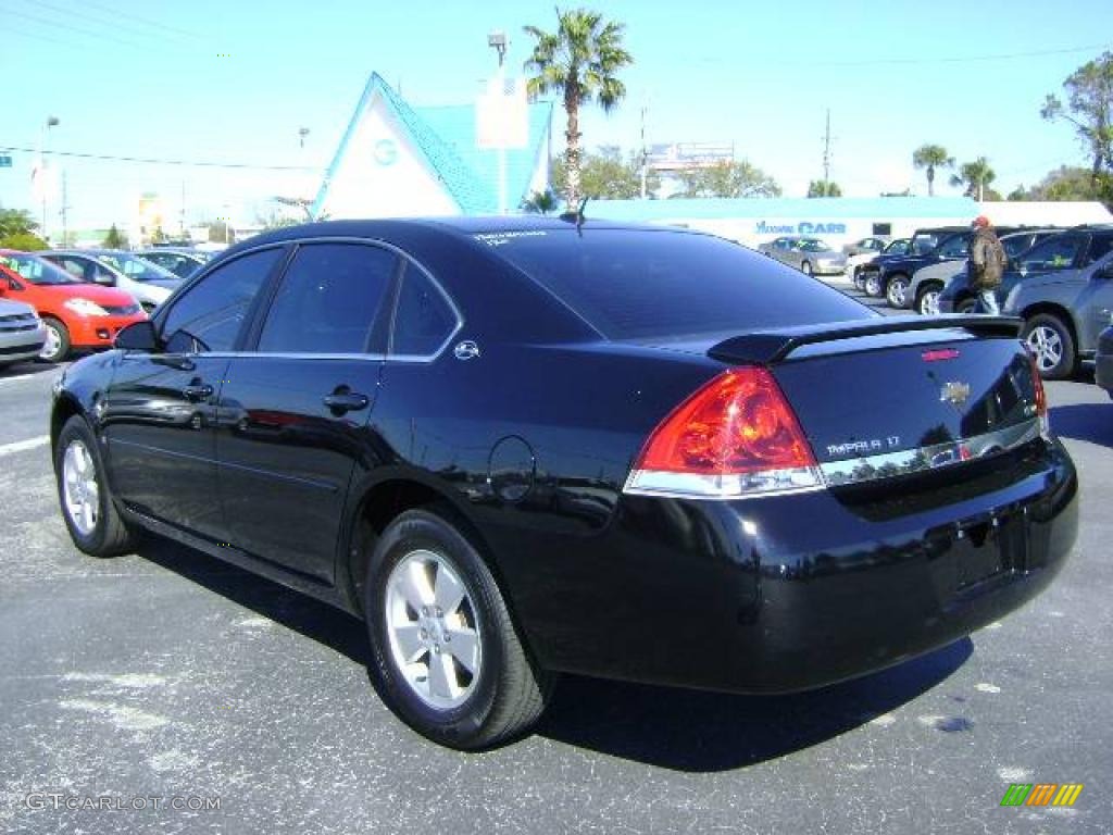 2008 Impala LT - Black / Ebony Black photo #6