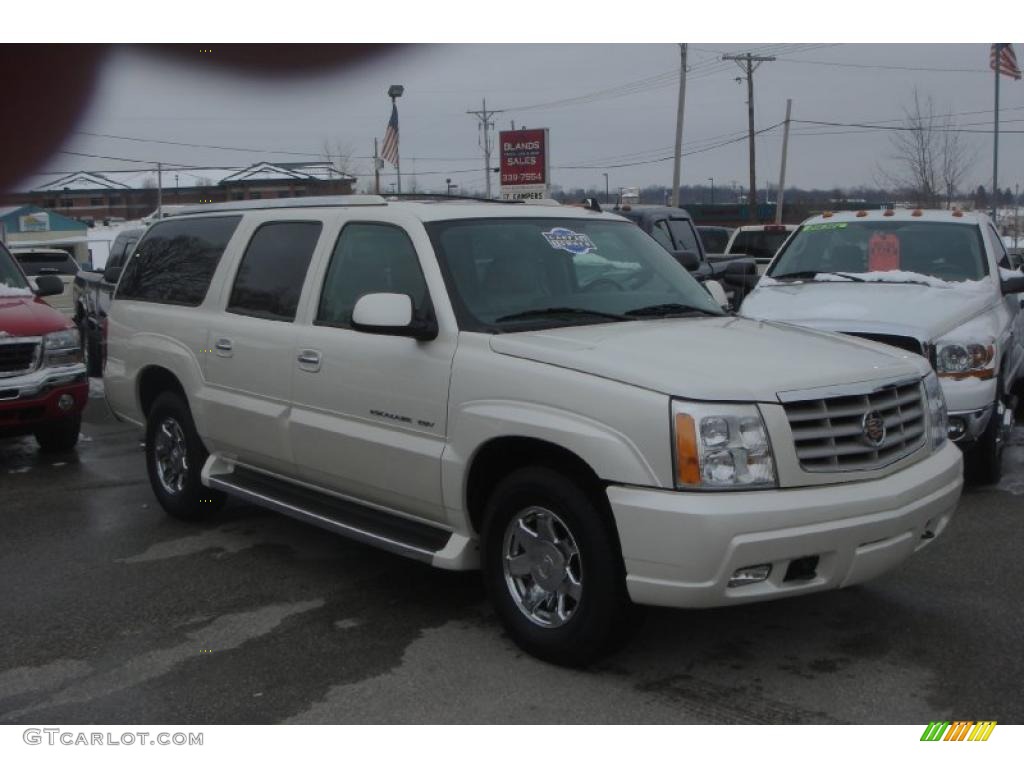 2006 Escalade ESV AWD - White Diamond / Cashmere photo #1