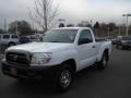 2007 Super White Toyota Tacoma Regular Cab  photo #5