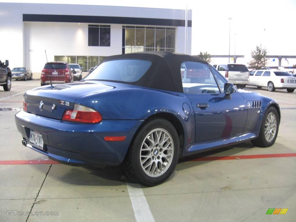 2000 Z3 2.8 Roadster - Topaz Blue Metallic / Topaz Blue photo #4