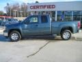 2008 Stealth Gray Metallic GMC Sierra 1500 SLE Extended Cab  photo #3