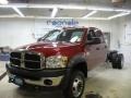 2010 Inferno Red Crystal Pearl Dodge Ram 4500 ST Quad Cab Chassis  photo #2