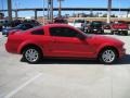 2008 Torch Red Ford Mustang V6 Deluxe Coupe  photo #4