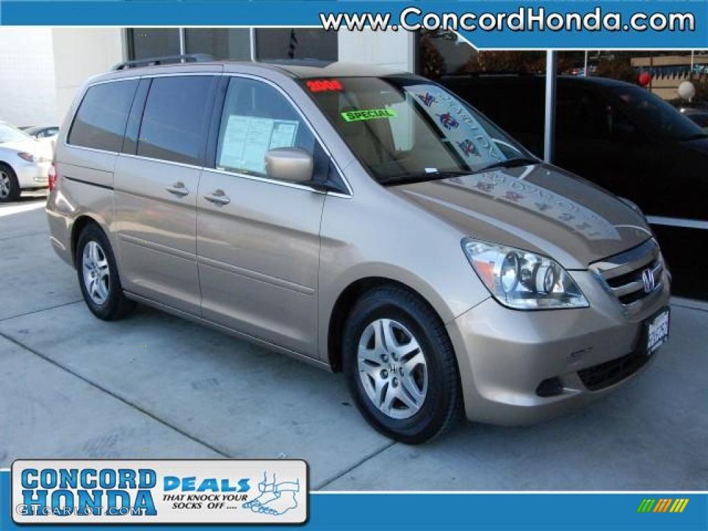 Desert Rock Metallic Honda Odyssey