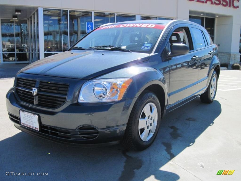 2008 Caliber SE - Steel Blue Metallic / Dark Slate Gray photo #1