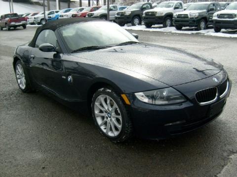 Blue on 2007 Monaco Blue Metallic Bmw Z4 3 0si Coupe 27169714 Gtcarlot Com