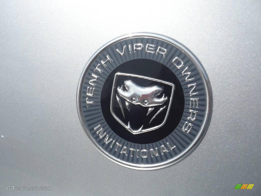 2009 Dodge Viper SRT-10 Coupe Marks and Logos Photo #26031257