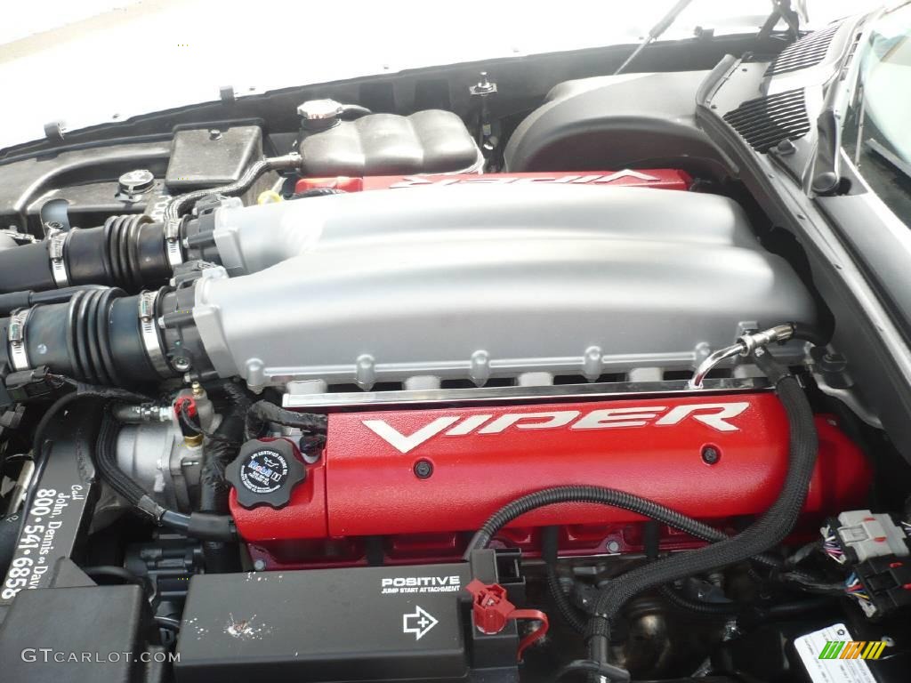 2009 Dodge Viper SRT-10 Coupe 8.4 Liter OHV 20-Valve VVT V10 Engine Photo #26031445