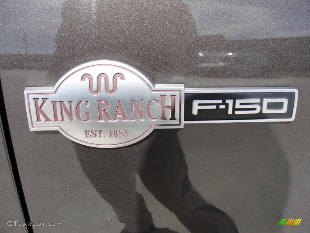 2005 F150 Lariat SuperCrew - Dark Stone Metallic / Castano Brown Leather photo #18