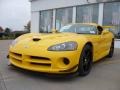 2009 Viper Race Yellow Dodge Viper SRT-10 ACR Coupe  photo #15