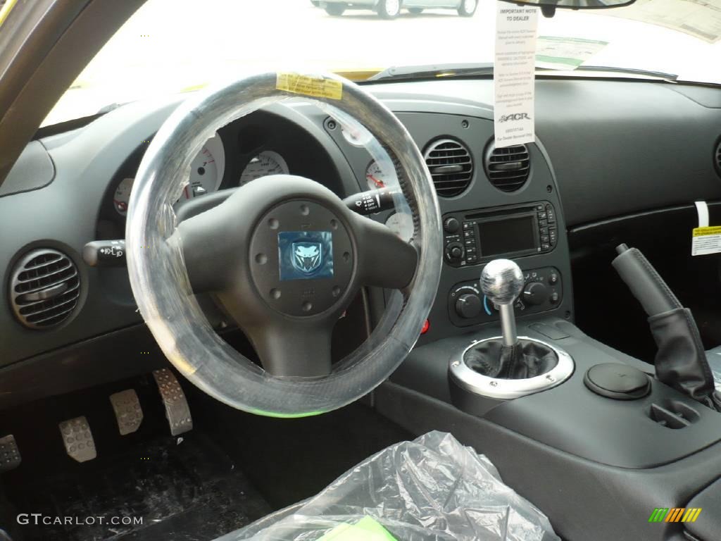 2009 Viper SRT-10 ACR Coupe - Viper Race Yellow / Black photo #18