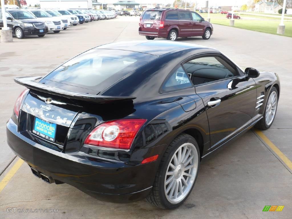 Black 2005 Chrysler Crossfire SRT-6 Coupe Exterior Photo #26034441