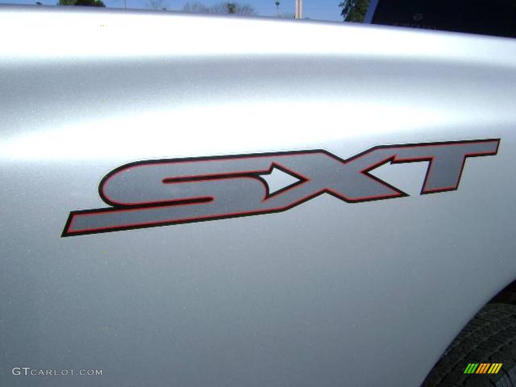 2007 Ram 1500 SXT Quad Cab - Bright Silver Metallic / Medium Slate Gray photo #9