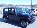 1998 Lapis Blue Jeep Wrangler Sport 4x4  photo #3