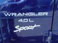 1998 Lapis Blue Jeep Wrangler Sport 4x4  photo #6